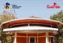 Tourisme : les travaux de réhabilitation du site du Voile de la Mariée avancent à Kindia