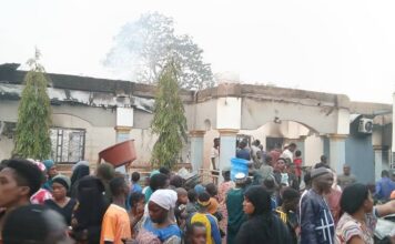 Kissidougou : trois bâtiments et tout leur contenu ravagés par un incendie à Sogbè 3