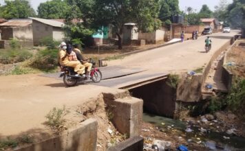Kindia : un pont au bord du drame, les habitants de Kenendé et Abattoir 3 crient à l’urgence