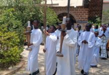 Kindia : Une forte mobilisation des fidèles chrétiens pour la célébration de la fête de Pâques