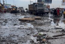 Conakry sous les eaux usées : les premières pluies exposent l’échec de l’assainissement