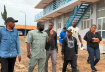 Société Navale Guinéenne : visite de terrain du Directeur général à la base logistique de Kagbélen