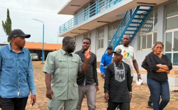Société Navale Guinéenne : visite de terrain du Directeur général à la base logistique de Kagbélen