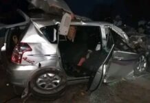 Kindia : Trois morts et six blessés dans une collision entre une voiture et un camion à Friguiagbé