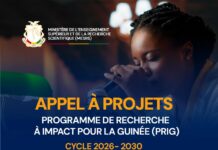 MESRS/PRIG 2026-2030 : 5 milliards GNF pour financer les meilleures idées de recherche en Guinée