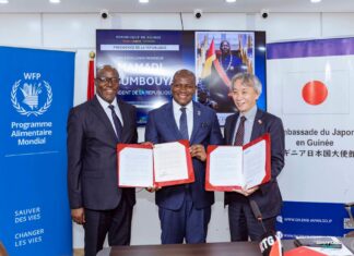 Sécurité alimentaire : le Japon et le PAM mobilisent 16,3 milliards GNF pour plus de 52 000 bénéficiaires en Guinée