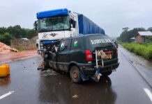Kindia : un accident mortel sur la rn1 fait 3 morts, dont 2 enfants, et 8 blessรฉs graves