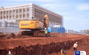 Cité administrative de Koloma : GUICOPRES BTP poursuit les travaux d’aménagement des voiries